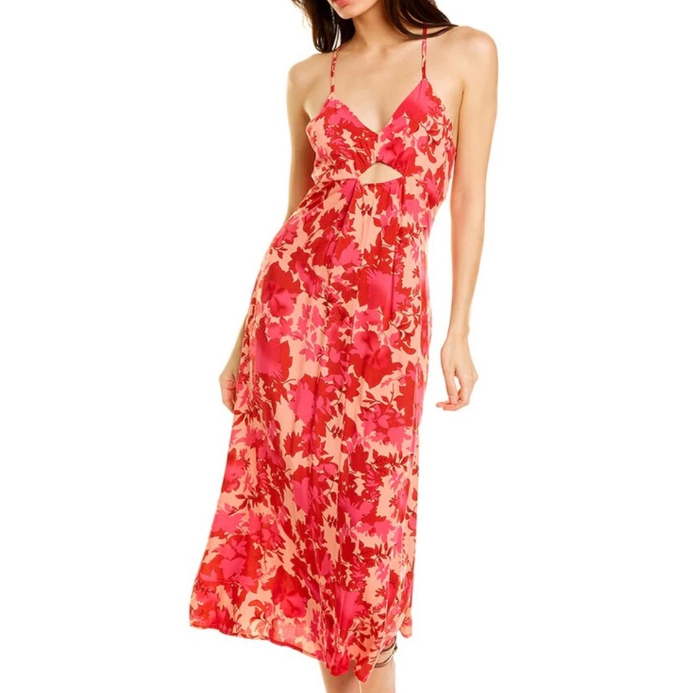 To My Lovers Keyhole Maxi dress